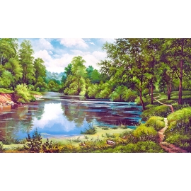 РЕПРОДУКЦИЯ В РАМЕ 60Х100, Артикул: 8277