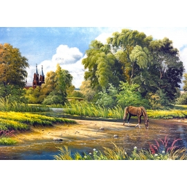 РЕПРОДУКЦИЯ В РАМЕ 50Х70, Артикул: 8280