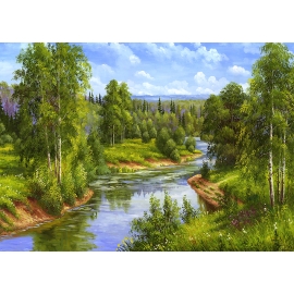 РЕПРОДУКЦИЯ В РАМЕ 50Х70, Артикул: 8282