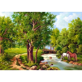 РЕПРОДУКЦИЯ В РАМЕ 50Х70, Артикул: 8283