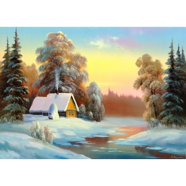РЕПРОДУКЦИЯ В РАМЕ 50Х70, Артикул: 8291