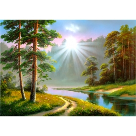РЕПРОДУКЦИЯ В РАМЕ 50Х70, Артикул: 8296