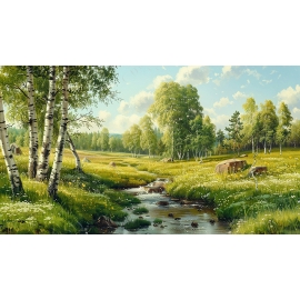 РЕПРОДУКЦИЯ В РАМЕ 60Х100, Артикул: 8337