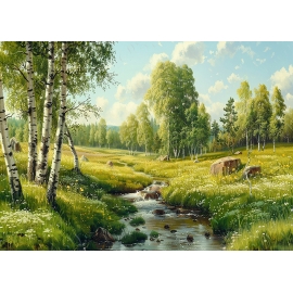 РЕПРОДУКЦИЯ В РАМЕ 30Х40, Артикул: 8337