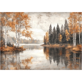 РЕПРОДУКЦИЯ В РАМЕ 30Х40, Артикул: 8103