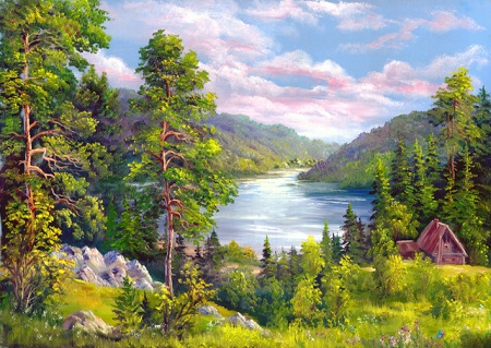 РЕПРОДУКЦИЯ В РАМЕ 30Х40, Артикул:  8259