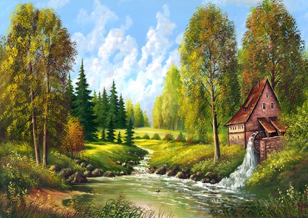 РЕПРОДУКЦИЯ В РАМЕ 30Х40, Артикул:  8272