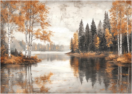 РЕПРОДУКЦИЯ В РАМЕ 30Х40, Артикул:  8103
