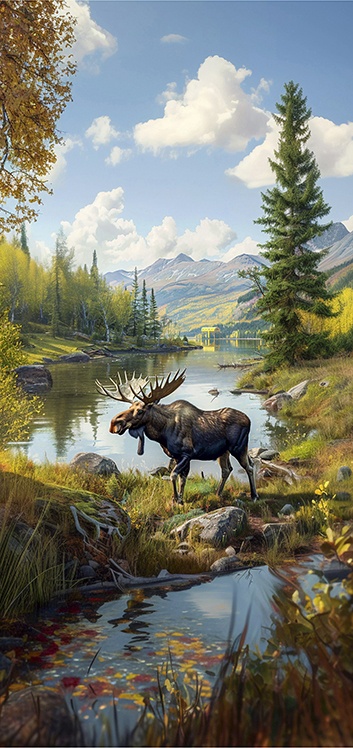 РЕПРОДУКЦИЯ В РАМЕ 33Х70, Артикул:  8205