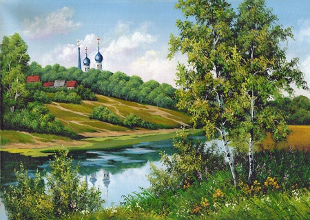 РЕПРОДУКЦИЯ В РАМЕ 50Х70, Артикул:  8299