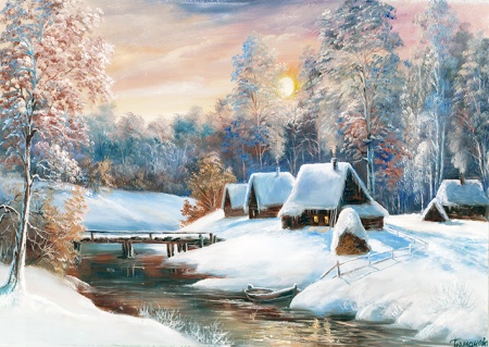 РЕПРОДУКЦИЯ В РАМЕ 50Х70, Артикул:  8302