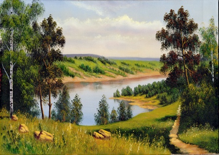 РЕПРОДУКЦИЯ В РАМЕ 50Х70, Артикул:  8303