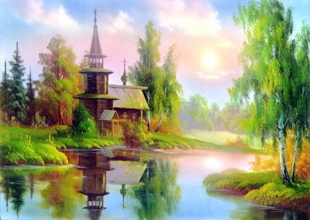 РЕПРОДУКЦИЯ В РАМЕ 50Х70, Артикул:  8307